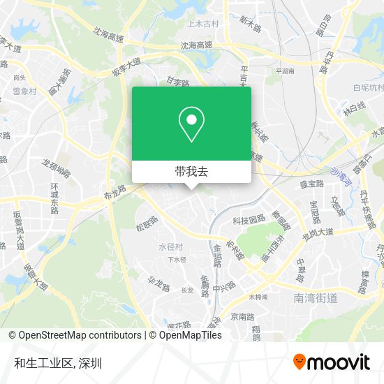 和生工业区地图