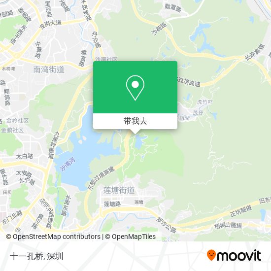 十一孔桥地图