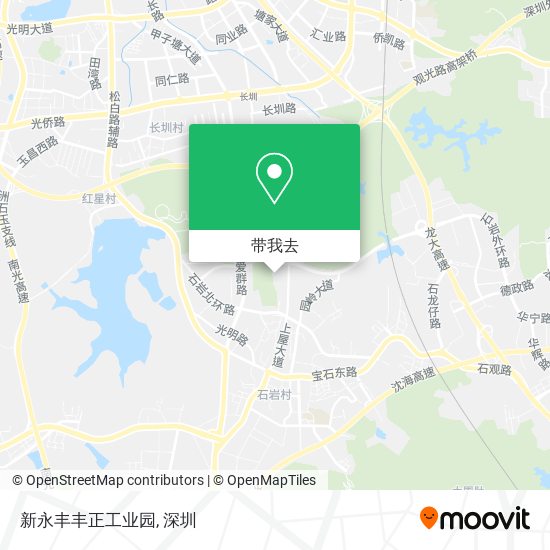 新永丰丰正工业园地图