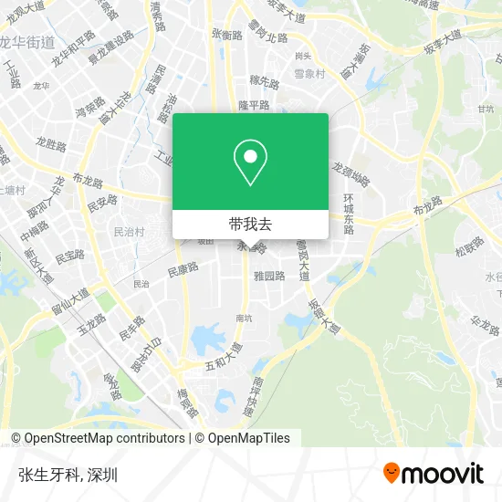 张生牙科地图