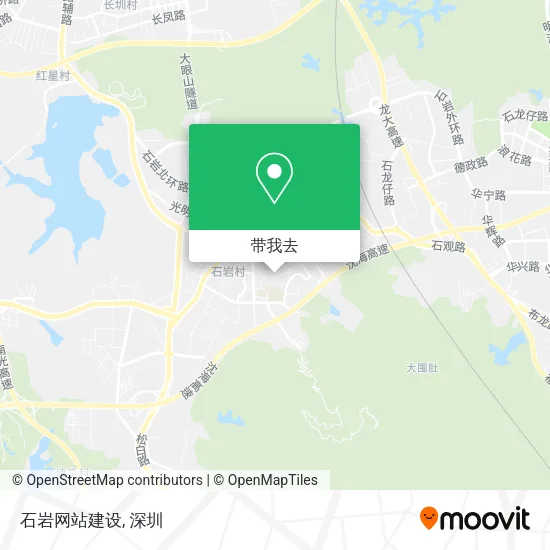石岩网站建设地图