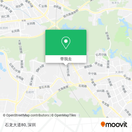 石龙大道80地图