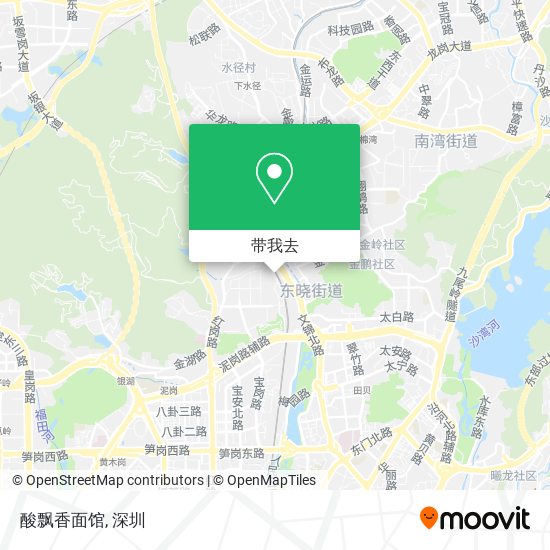 酸飘香面馆地图