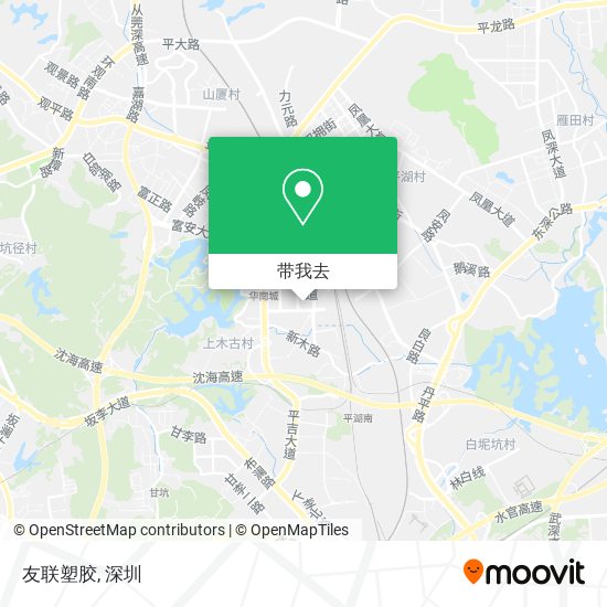 友联塑胶地图