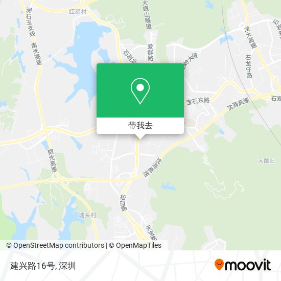 建兴路16号地图