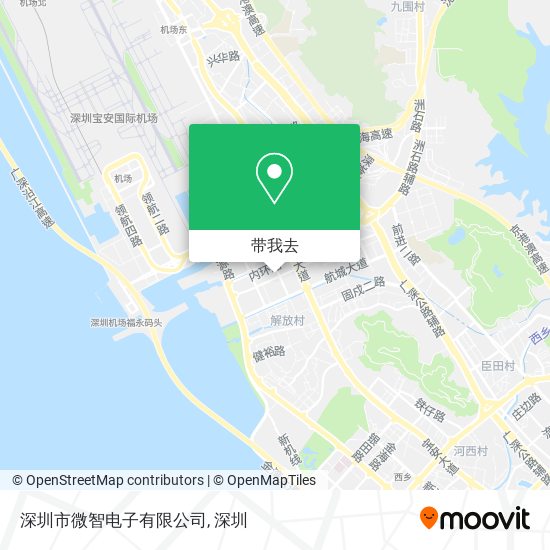 深圳市微智电子有限公司地图