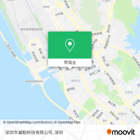 深圳市威航科技有限公司地图