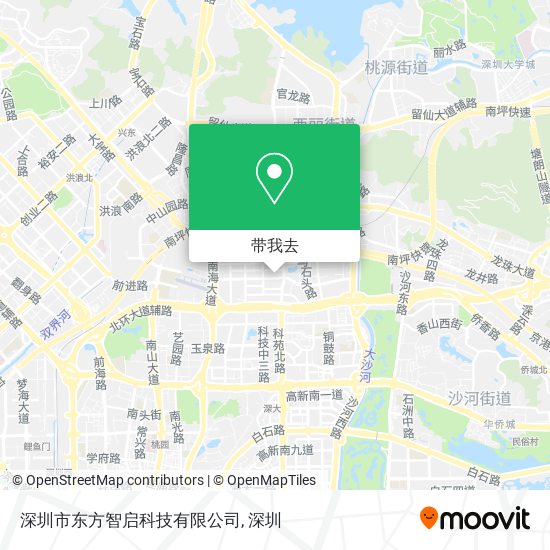 深圳市东方智启科技有限公司地图