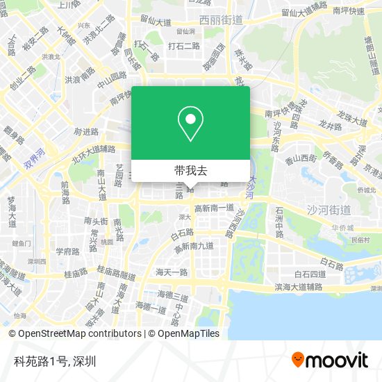 科苑路1号地图