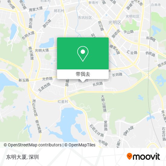 东明大厦地图