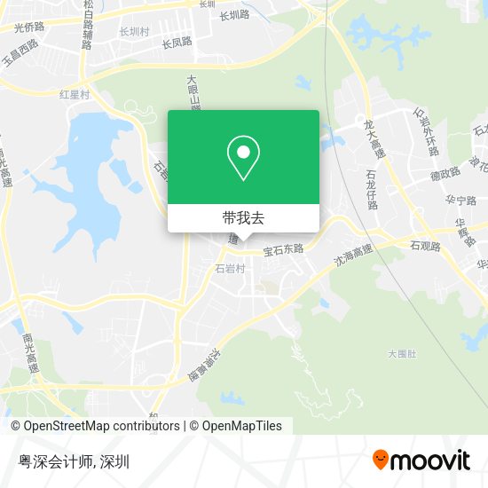 粤深会计师地图