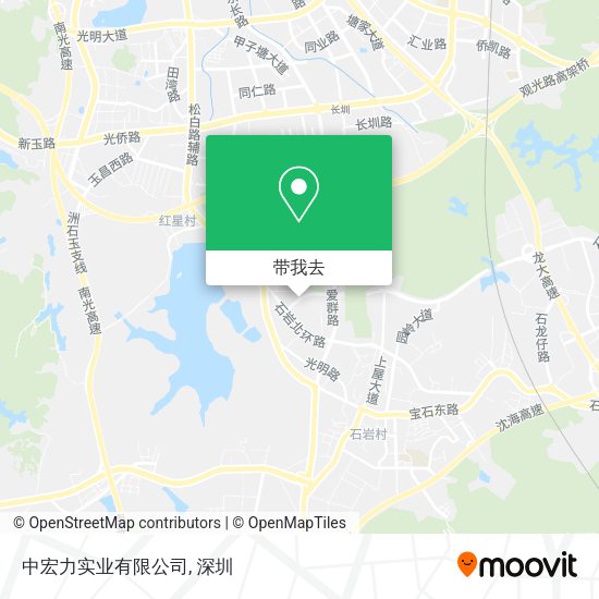 中宏力实业有限公司地图