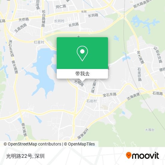 光明路22号地图