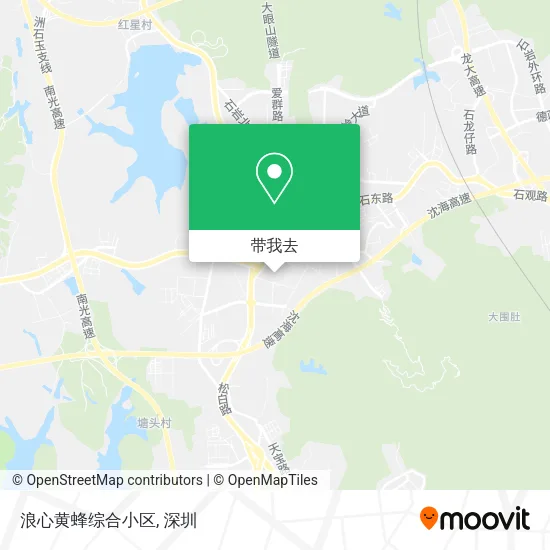 浪心黄蜂综合小区地图