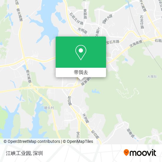 江峡工业园地图