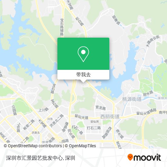 深圳市汇景园艺批发中心地图
