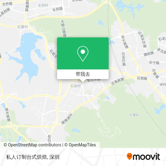 私人订制台式烘焙地图