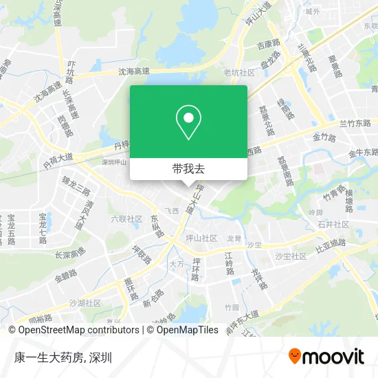 康一生大药房地图