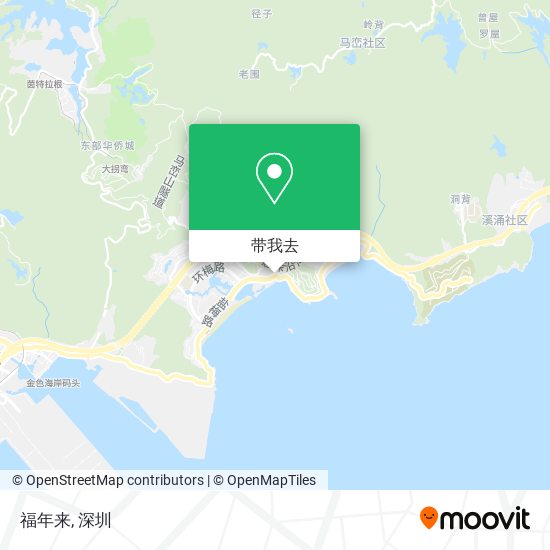 福年来地图
