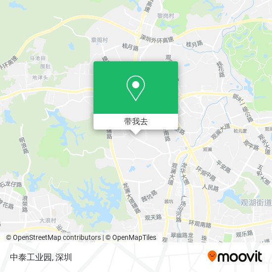 中泰工业园地图