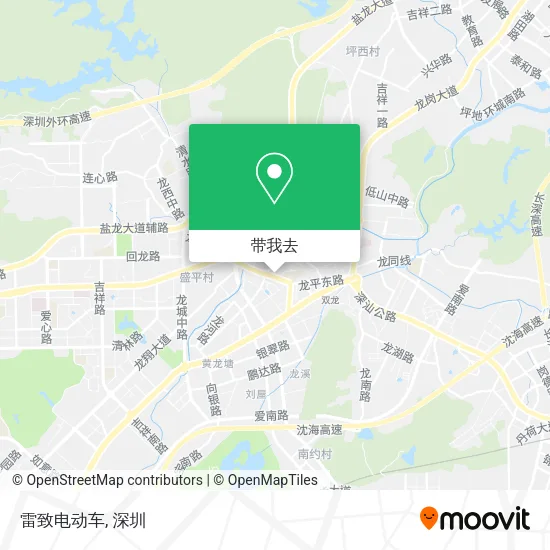 雷致电动车地图