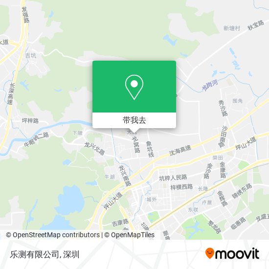 乐测有限公司地图