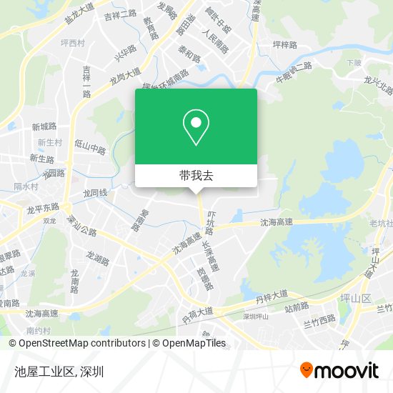 池屋工业区地图