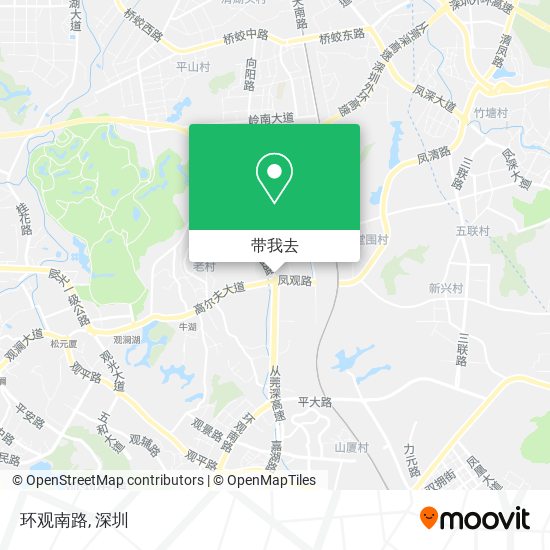 环观南路地图