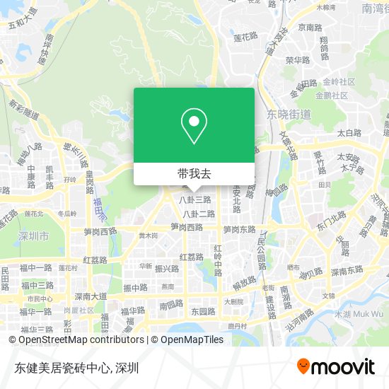 东健美居瓷砖中心地图