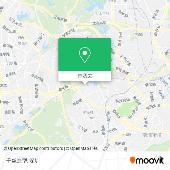 千丝造型地图