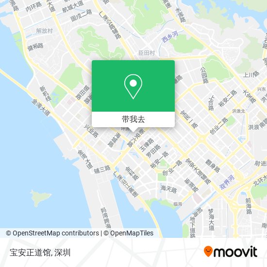 宝安正道馆地图