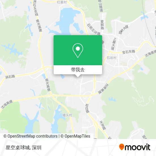 星空桌球城地图