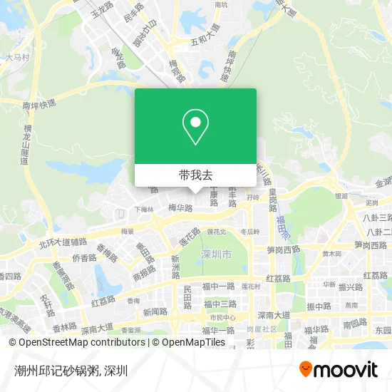 潮州邱记砂锅粥地图