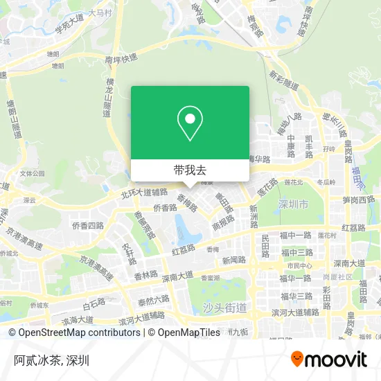 阿贰冰茶地图