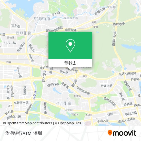 华润银行ATM地图