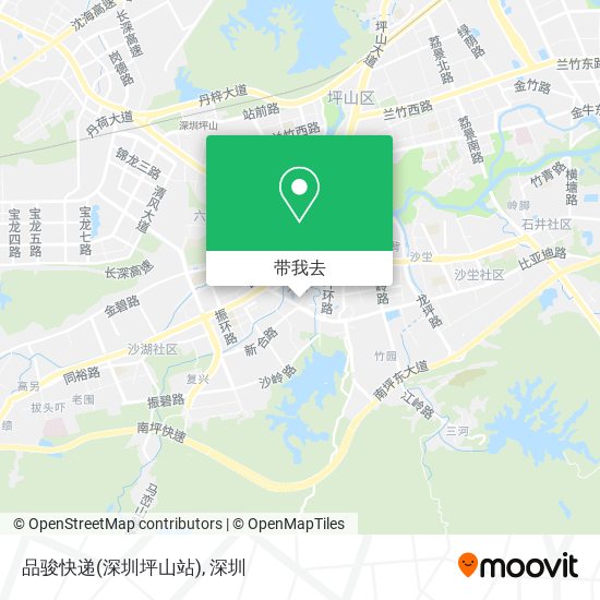 品骏快递(深圳坪山站)地图