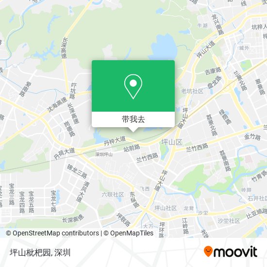 坪山枇杷园地图