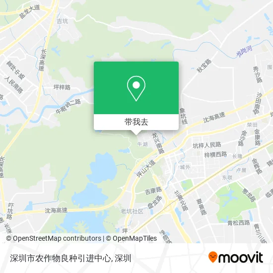 深圳市农作物良种引进中心地图