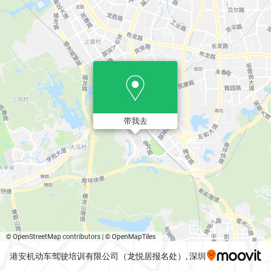港安机动车驾驶培训有限公司（龙悦居报名处）地图