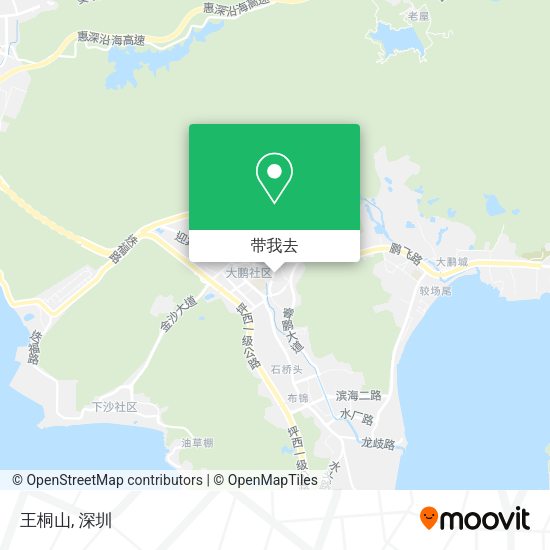 王桐山地图