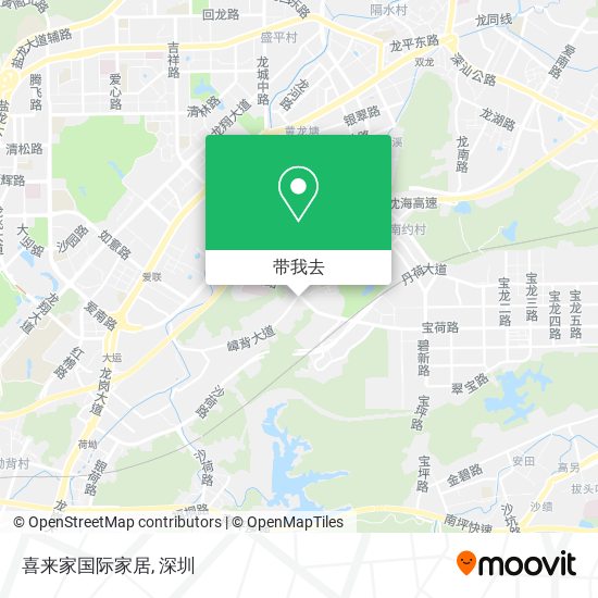 喜来家国际家居地图