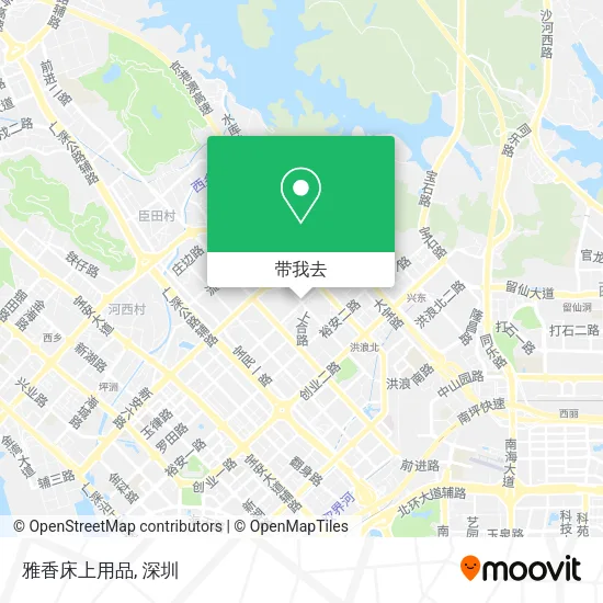 雅香床上用品地图