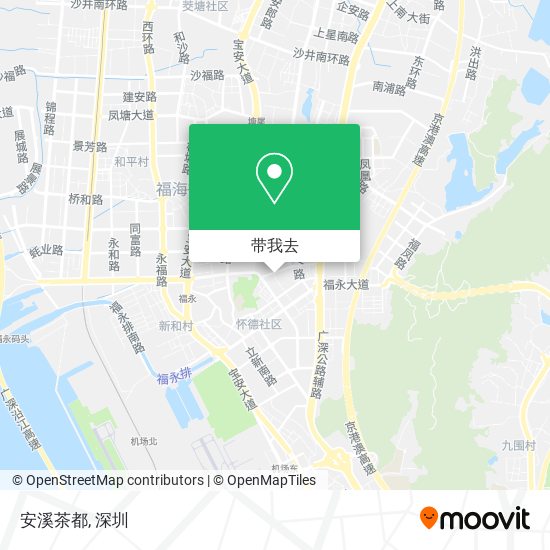 安溪茶都地图