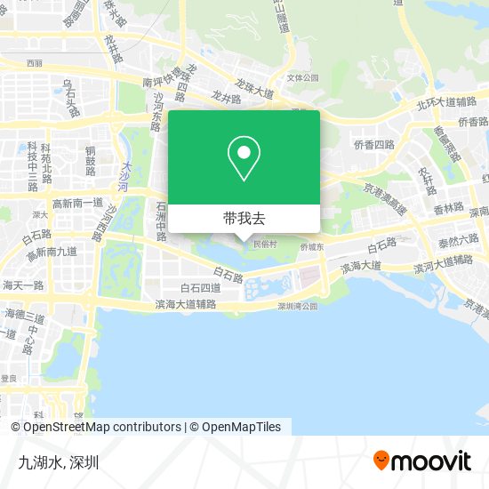 九湖水地图