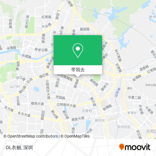 OL衣橱地图