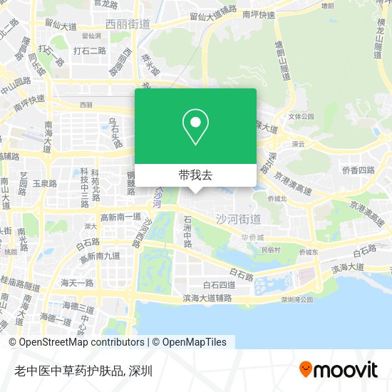 老中医中草药护肤品地图