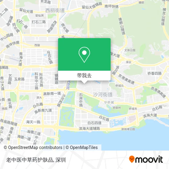 老中医中草药护肤品地图