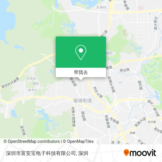 深圳市富安宝电子科技有限公司地图