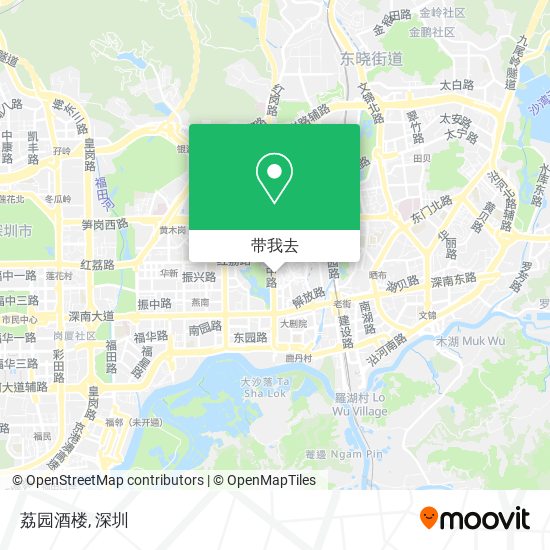 荔园酒楼地图