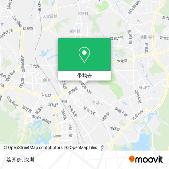 荔园街地图
